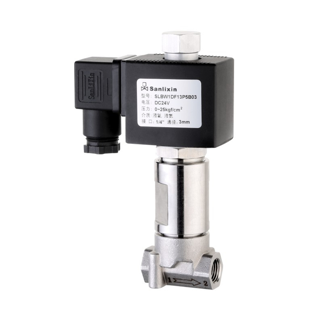 SLBW 2/2-way cryogenic Solenoid Valve Normally Closed