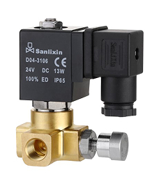 STJS 2/2-way flow ajustable direct acting Solenoid Valve 