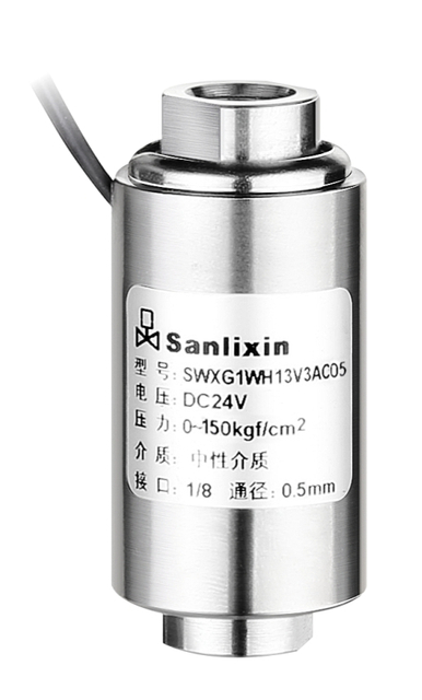 SWXG miniature high pressure axial Solenoid Valve Nomally Closed